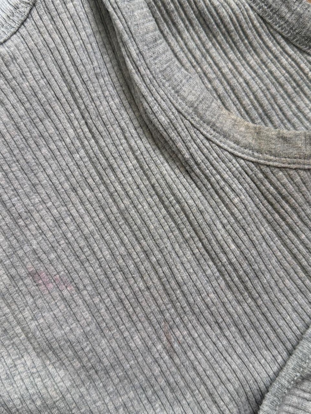 wild fable Gray Ribbed Tank Top - Picture 5 of 6